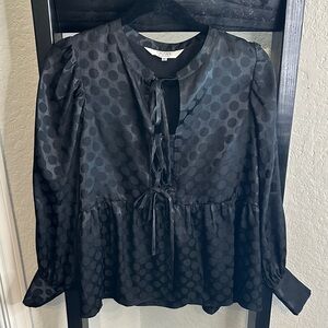 Crosby by Millie Burch Polka Dot Blouse